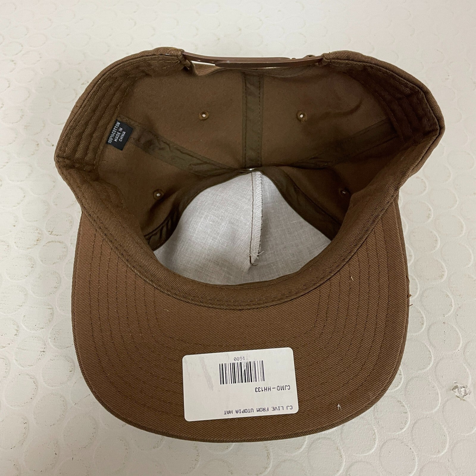 Travis Scott x McDonald's Cj Live From Utopia Hat W/Original Mcdonalds Bag