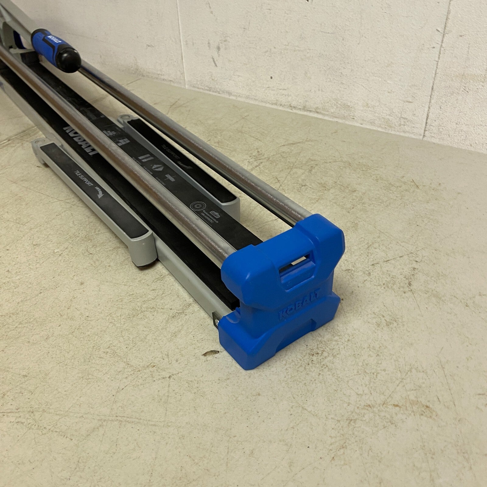 Kobalt 30 inch Tile Cutter 7/8 Cutting Wheel Up to 1/2 inch Thickness
