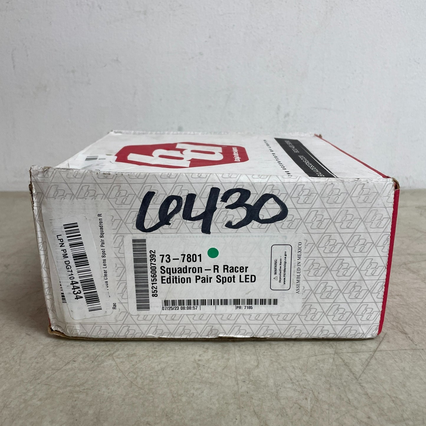 Baja Designs 737801 Squadron-R Racer Spot LED Light Pair 4,300 lm 2-Pack