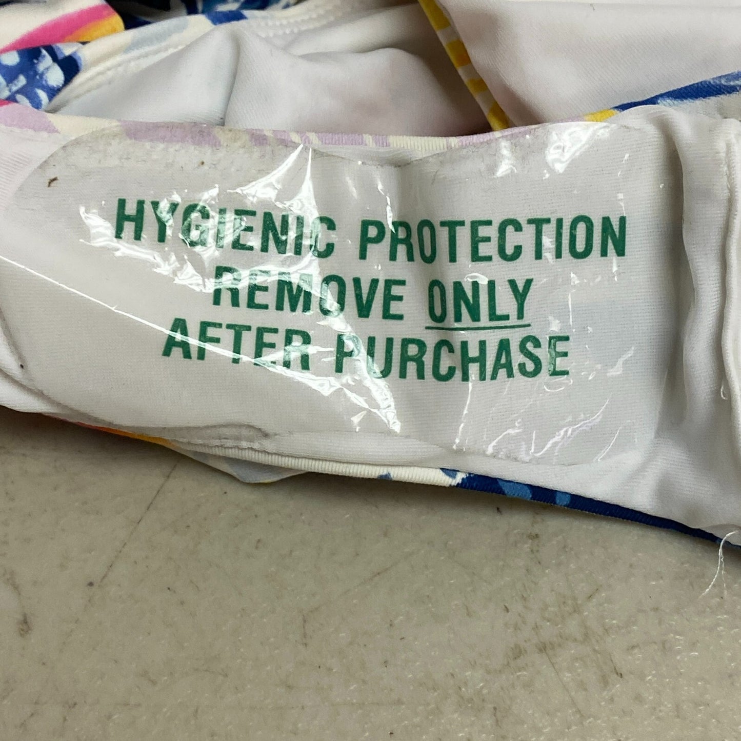 Calia Womens HR Twist Front Bottom bikini Watercolor Palms Multi  WSA22401PRT