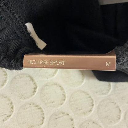 CALIA Womenâs French Terry High Rise Sweatshort Pure Black WAX12384