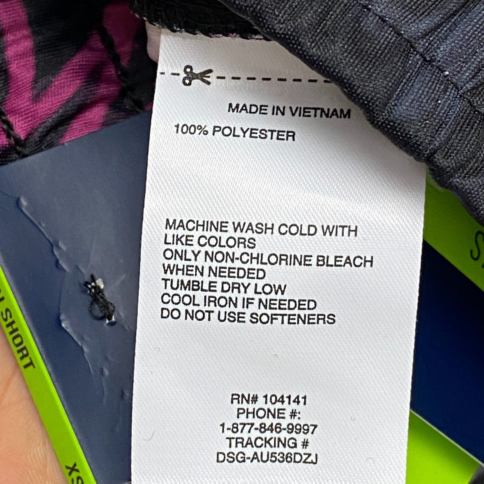 DSG Boys Knit Training Short Multi Tagger Pure Black Athletic fit DAB13103PRT