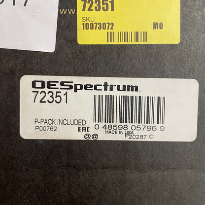 Monroe 72351 Spectrum Strut Front Driver Side Left Shock Assembly Replacement