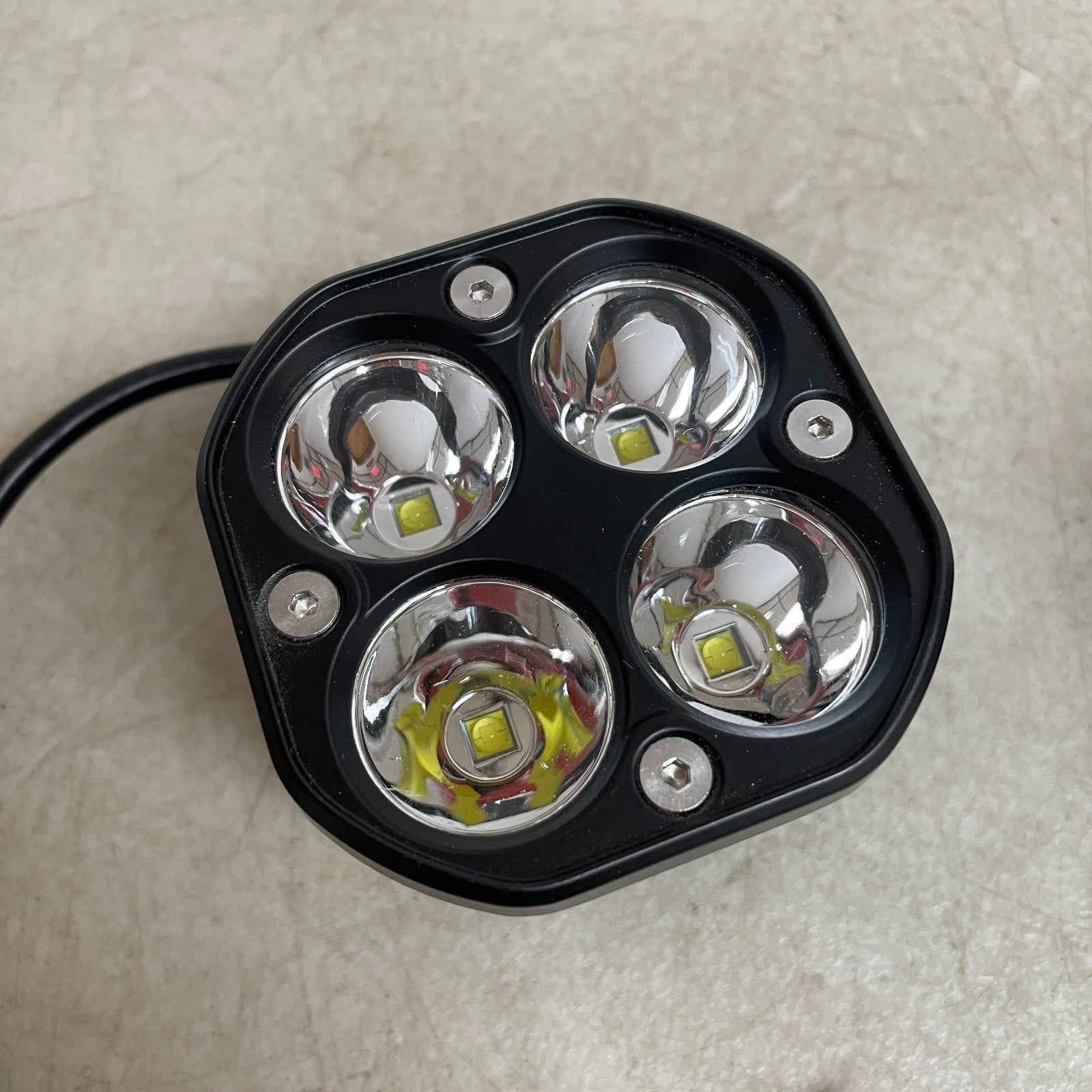 Baja Designs 737801 Squadron-R Racer Spot LED Light Pair 4,300 lm 2-Pack