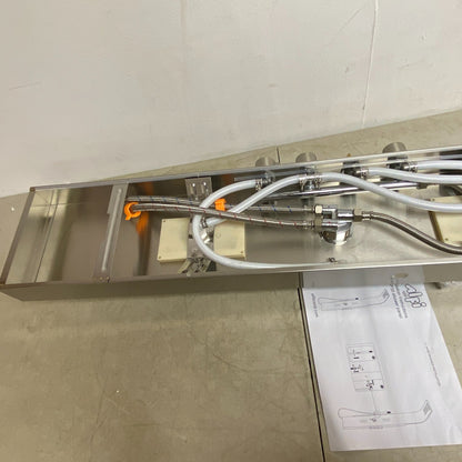 ALFI brand ABSP20 Alfi Trade Pressure Balanced Shower Panel - Stainless Steel