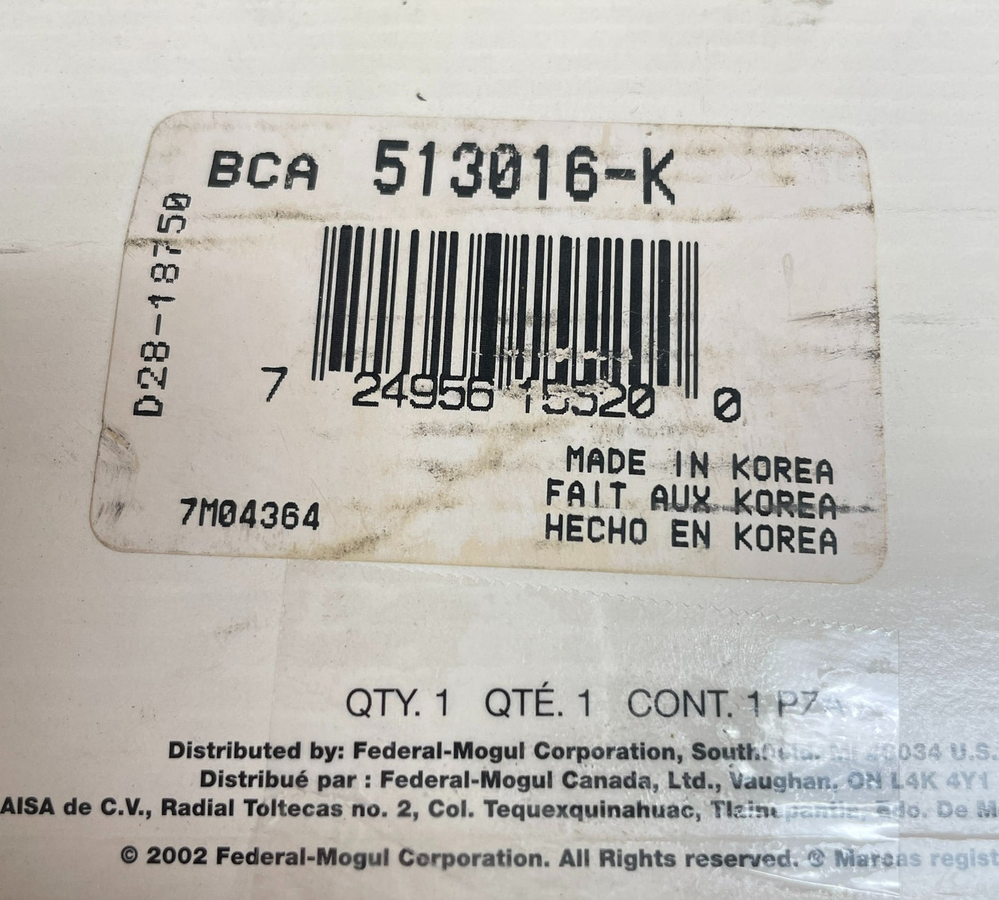 National 513016-K Wheel Bearing Hub Assembly Front 1982-1993 Buick Century