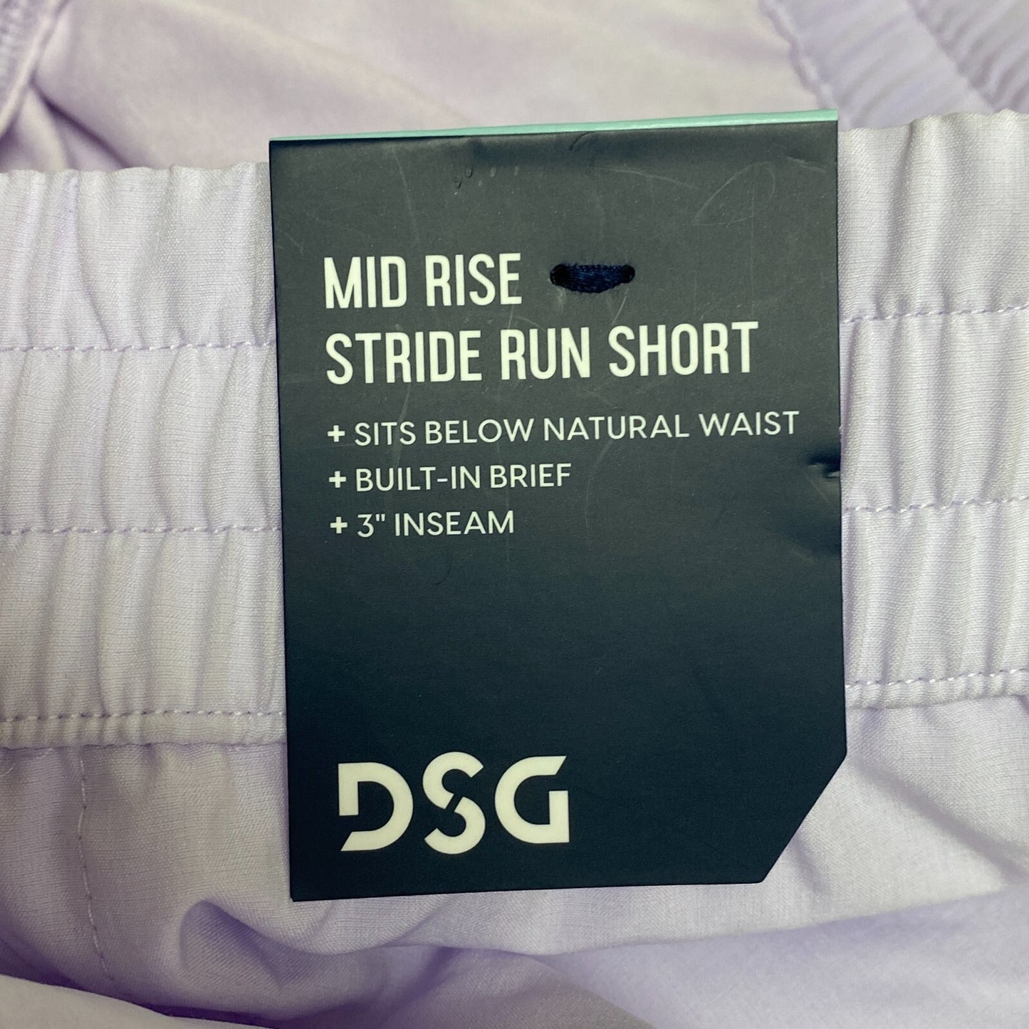 DSG Women Stride Short Blooming Lilac DAW39320AZ BRAND NEW