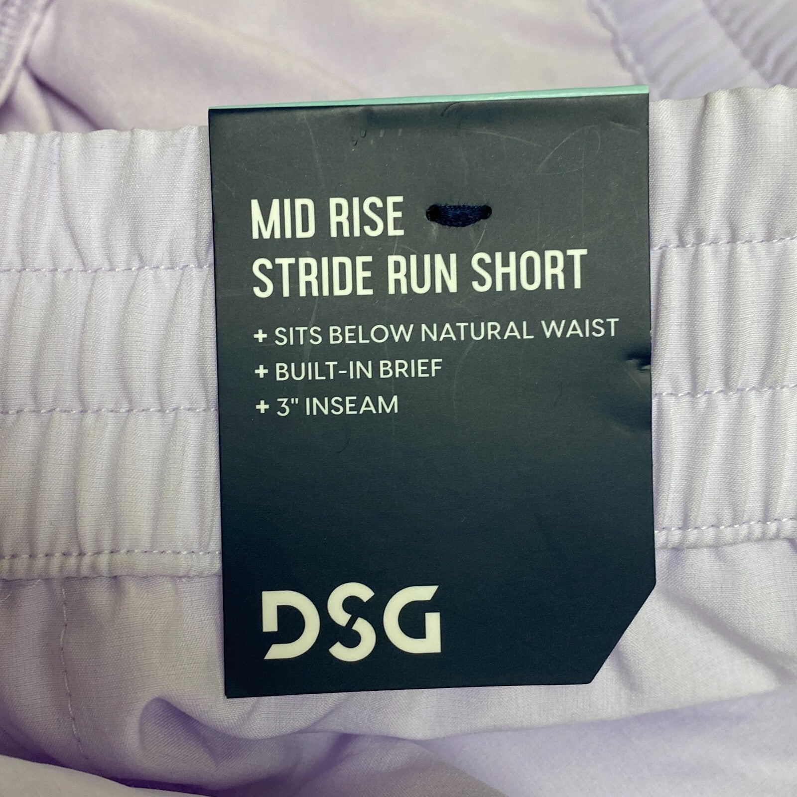 DSG Women Stride Short Blooming Lilac DAW39320AZ BRAND NEW