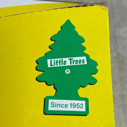 LITTLE TREES Fiber Can Air Freshener New Car Scent 4 Pack for Car or Home Use