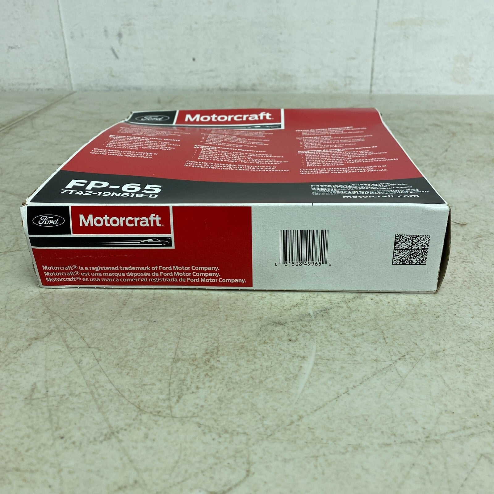 Ford Motorcraft Cabin Air Filter FP-65 , 7T4Z-19N619-B