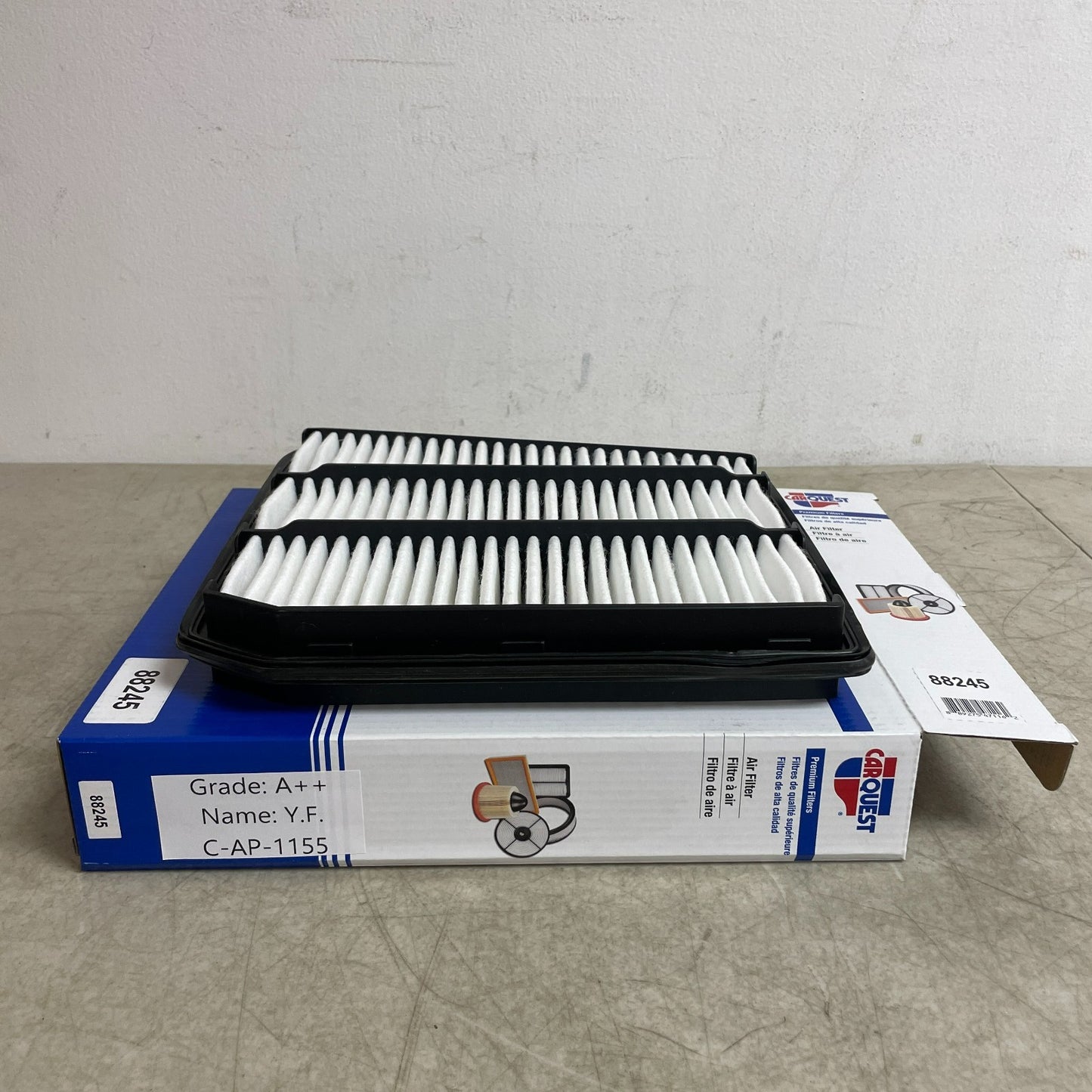 Carquest 88245 Engine Air Filter OE Fit 99% Filtration Premium Replacement