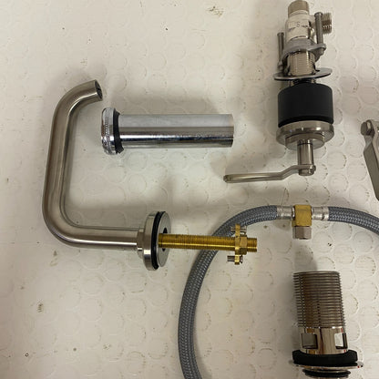 Signature Hardware Gunther Bathroom Faucet 1.2 GPM Chrome Finish *CHK CONDITION"