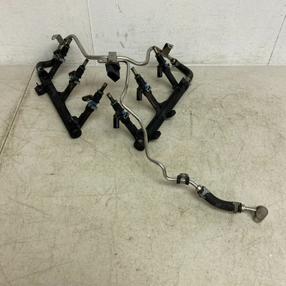 Audi Fuel Supply Distribution Distributor Pipe Line Tube Assem 06E127509AE