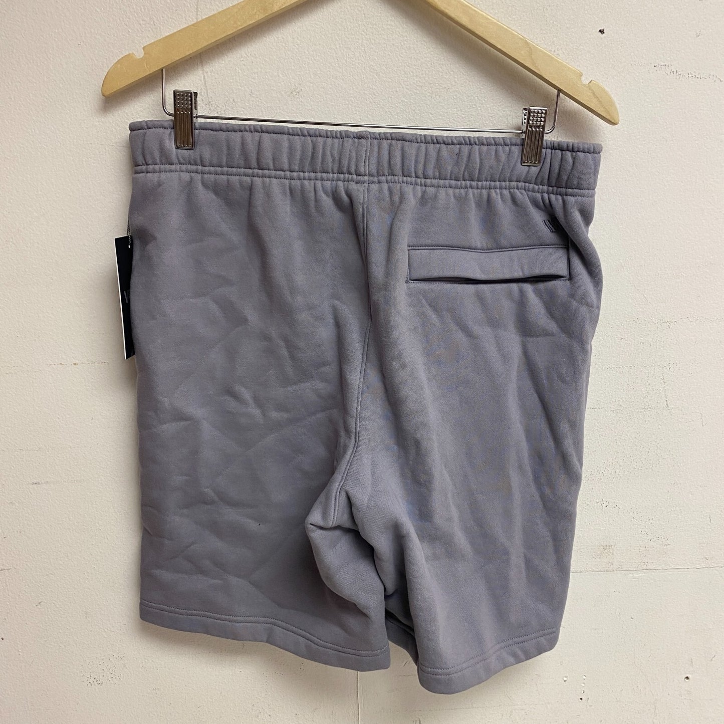 VRST Men's 8"inseam  Fleece Short Steel Grey MAX1004248 Summer Fitness New!
