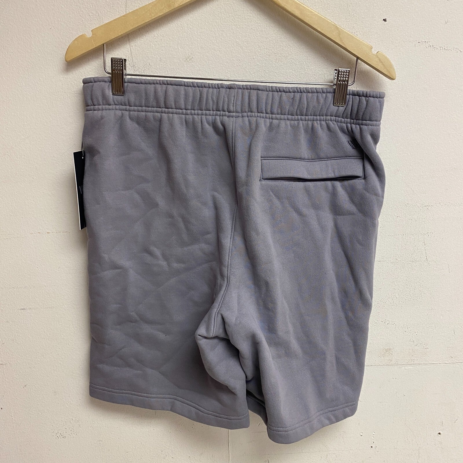VRST Men's 8"inseam  Fleece Short Steel Grey MAX1004248 Summer Fitness New!