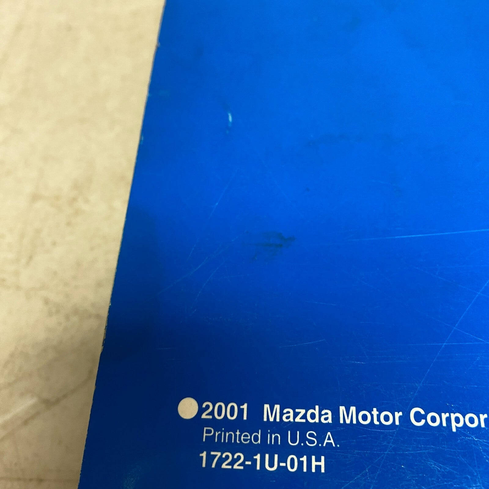 Mazda 626 2002 Workshop Manual 9999-95-019B-02 , #578-1CP