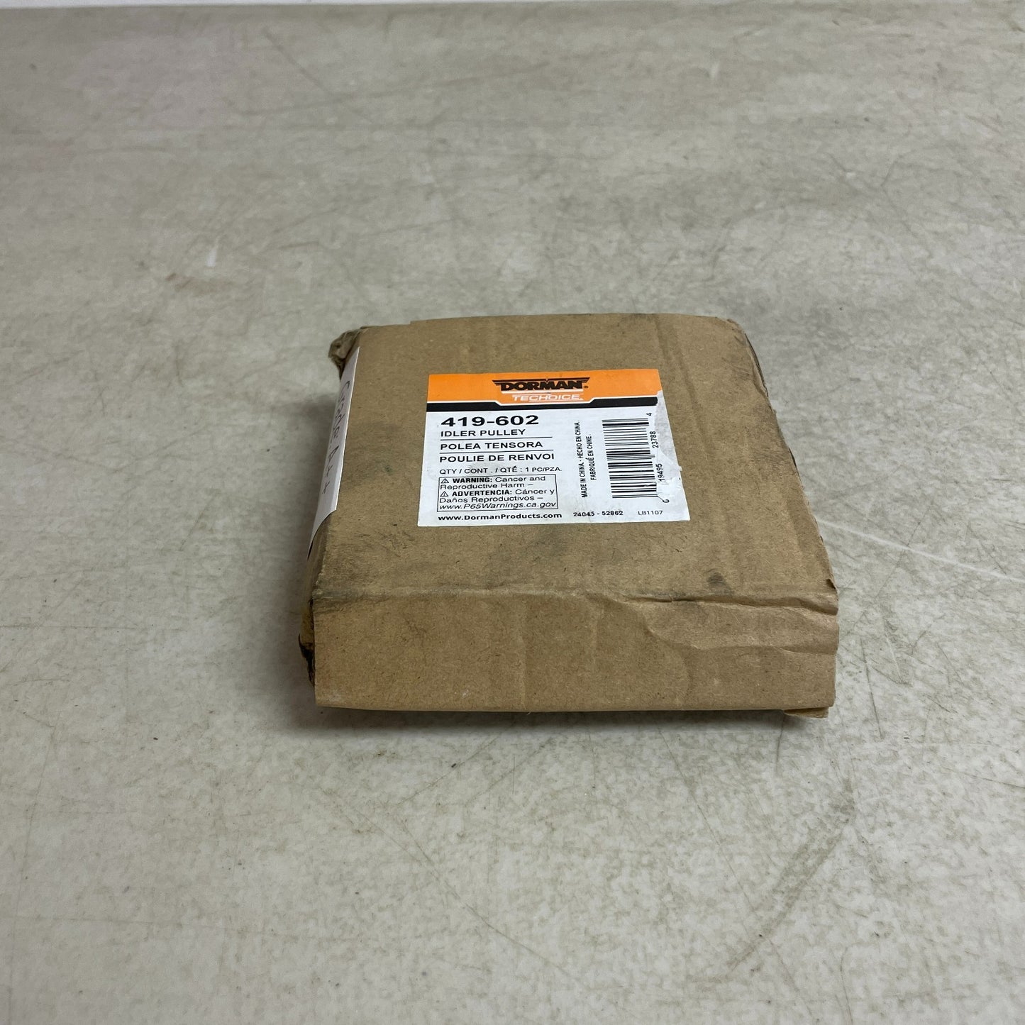 Dorman 419-602 90mm Steel Serpentine Belt Idler Pulley w/ Bearing 17mm Bore