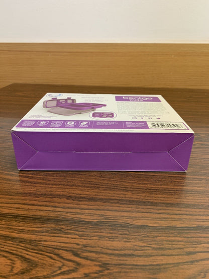 Bentgo Kids Childrens Lunch Box Bento-Styled Lunch Durable and Leak Proof Purple