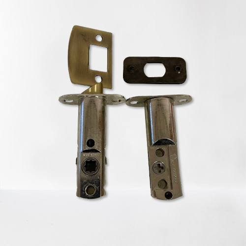 Signature Hardware Passage Lock 2-3/8" Antique Brass