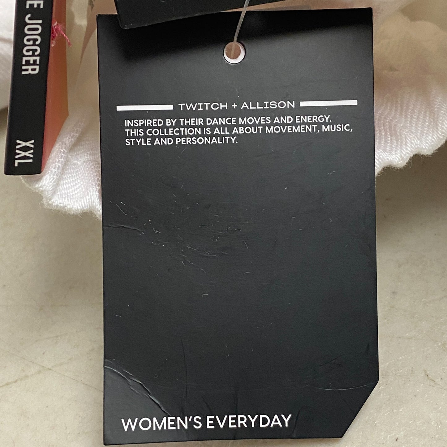 DSG Twitch + Allison Women's High-Rise Full Length Jogger  Loose Fit Pure White