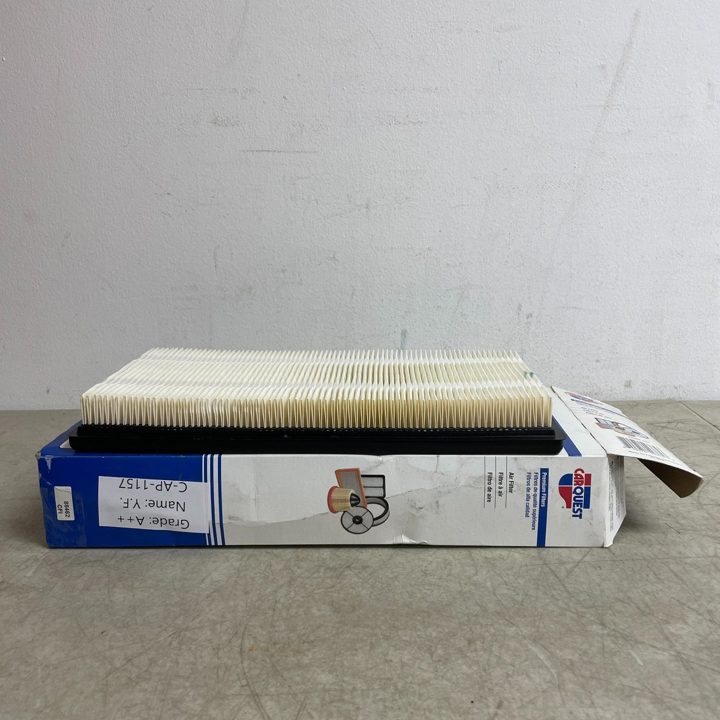 Carquest 88462 Premium Engine Air Filter OE Fit 99% Filtration Replacement