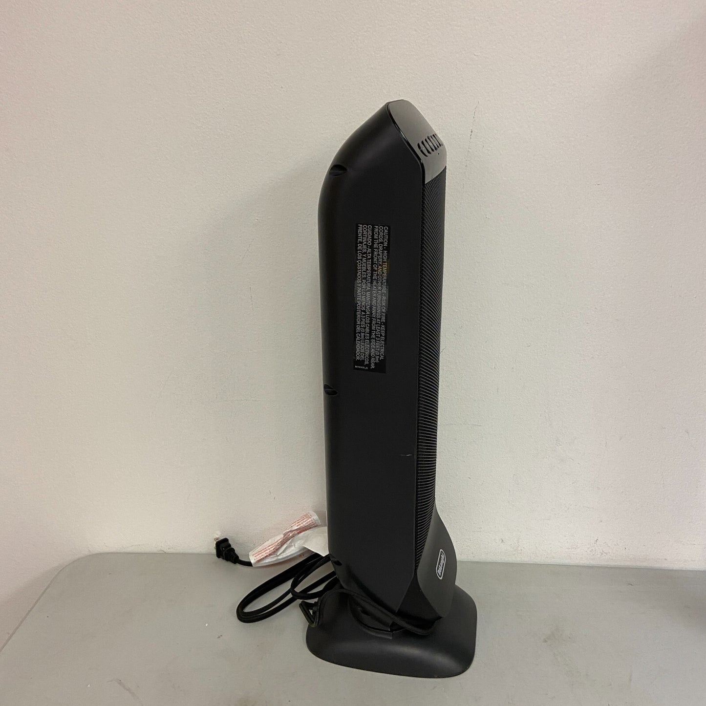 Delonghi 1500W Ceramic Tower Space Heater w/ Thermostat And Remote