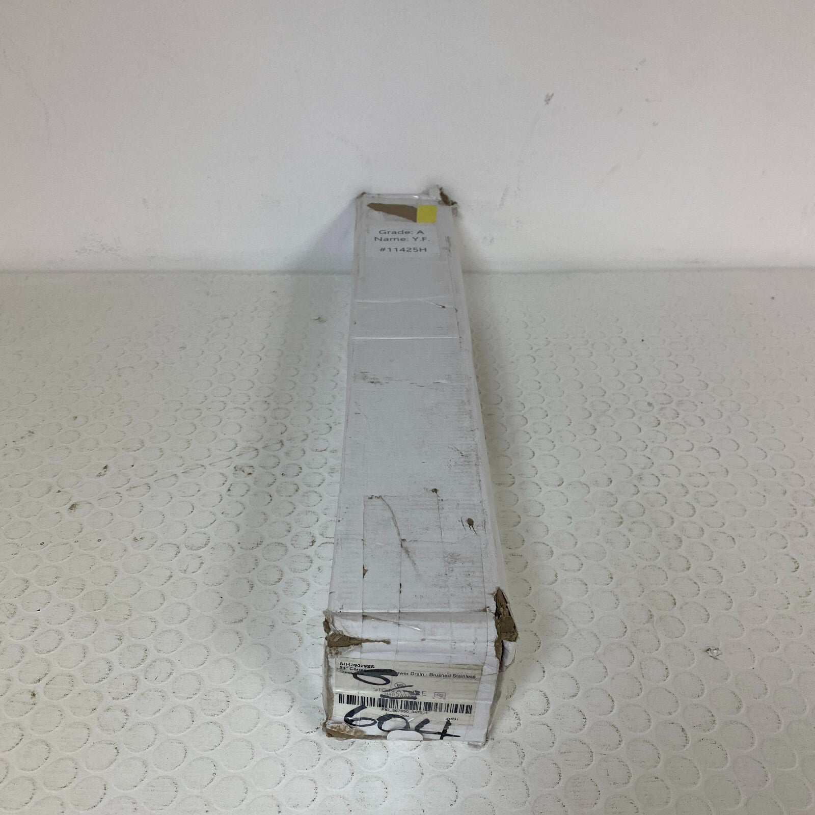 Signature Hardware 24" Carmen Linear Shower Drain - Brushed Stainless Steel