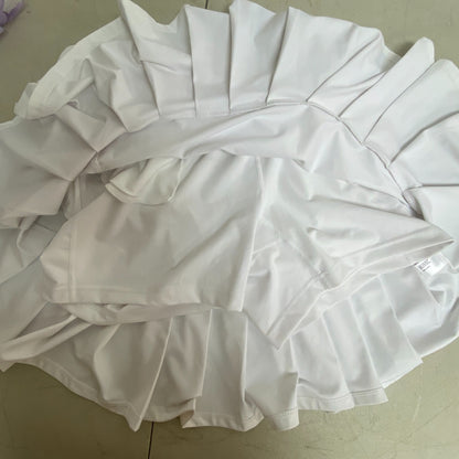 Lady Hagen Women's 17â Sculpt Pleated Golf Skort White WGH17431 BRAND NEW