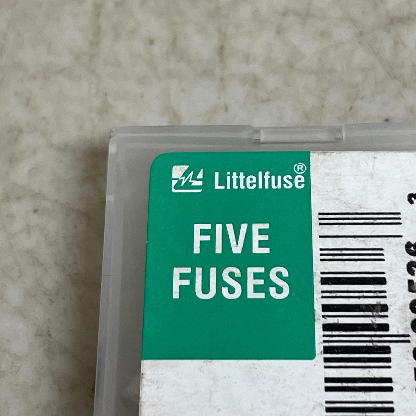 Littelfuse SFE-6 Glass Tube Fuses 6A 32V Automotive Electrical 5-Pack 312006
