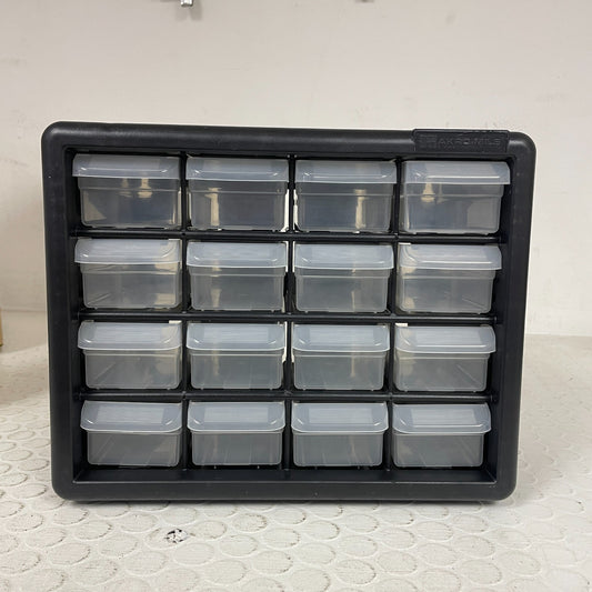 Akro‑Mils 16‑Drawer Plastic Storage Cabinet