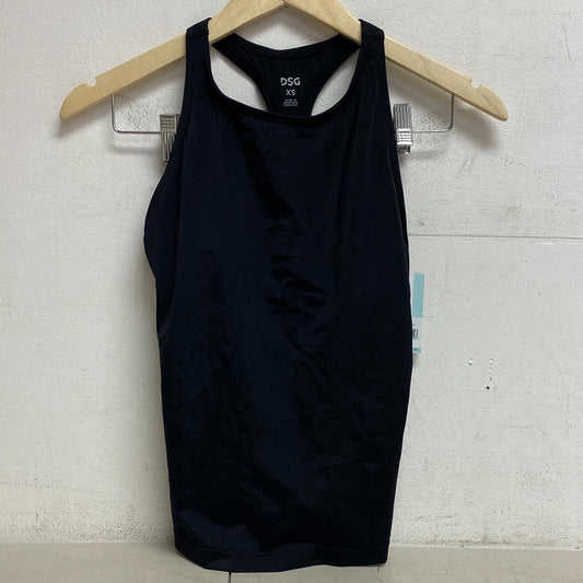 DSG Women's Relaxed Skylar Printed Swim Top Halter Neck Pure Black DSW2757PRT