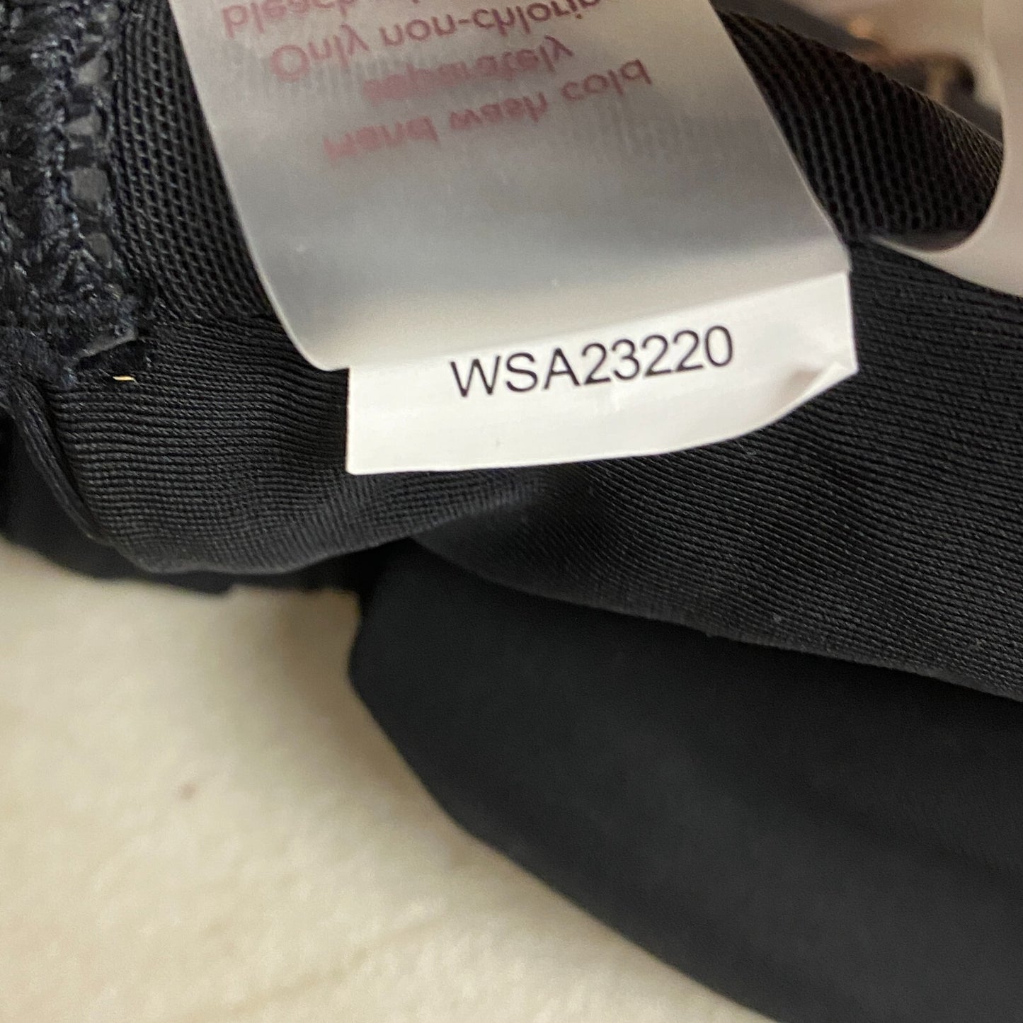 Calia Womens Swim Collection Racerback Knot Front Bikini Top Pure Black WSA23220