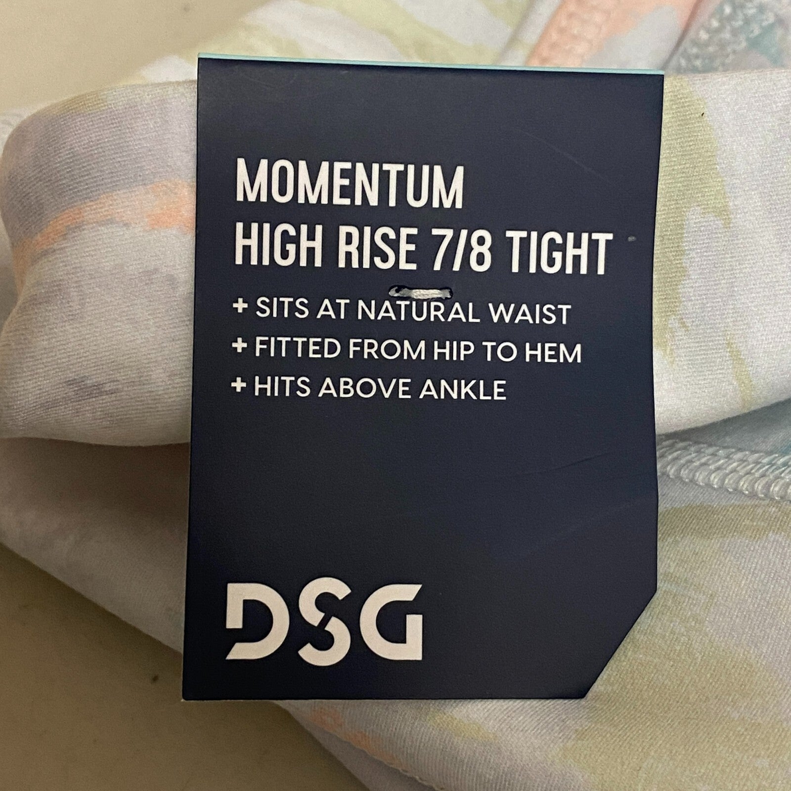 DSG Women's Momentum 7/8 Legging Torn Camo Multi Stylish Trendy DAW12306PRT