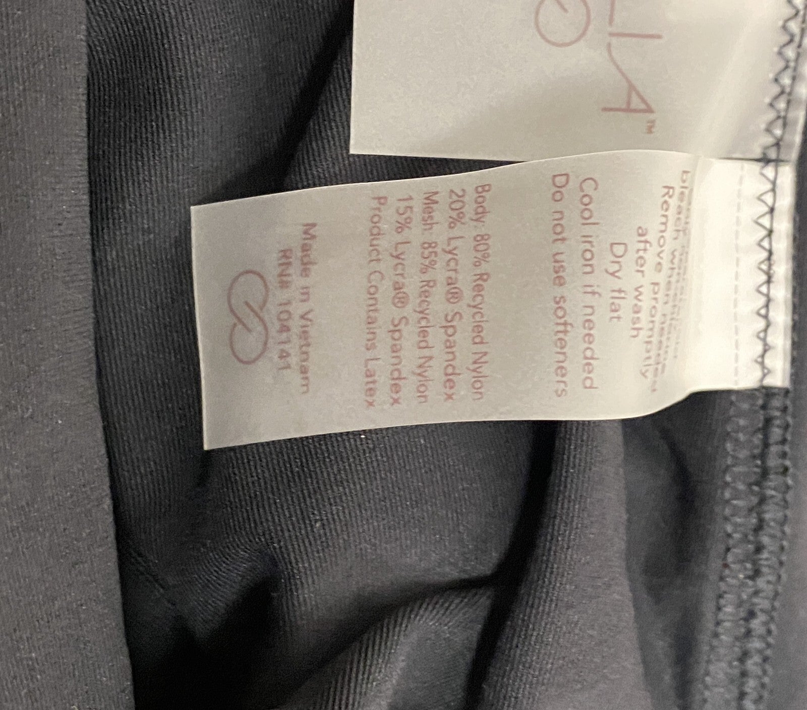 Calia Women's Swim Collection Cute High Rise Swim Skirt Pure Black WSA23504 New!