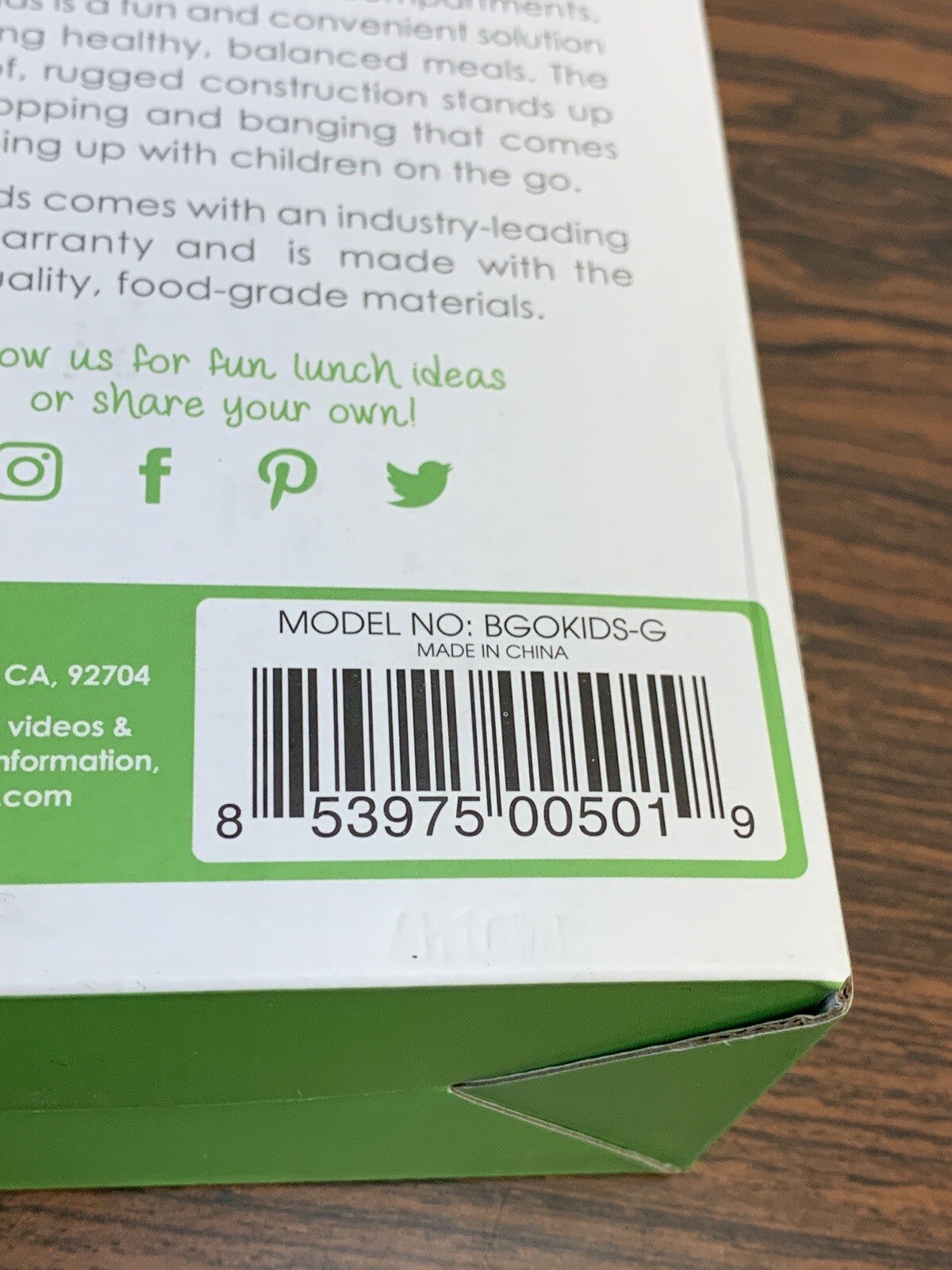 Bentgo Kids Childrens Lunch Box Bento-Styled Lunch Durable and Leak Proof Green