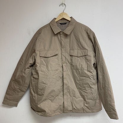 ALPINE DESIGN AD M ELEGANT HILLTOP VIEW SHIRT JACKT LIGHT BEIGE ADM23609 NEW!