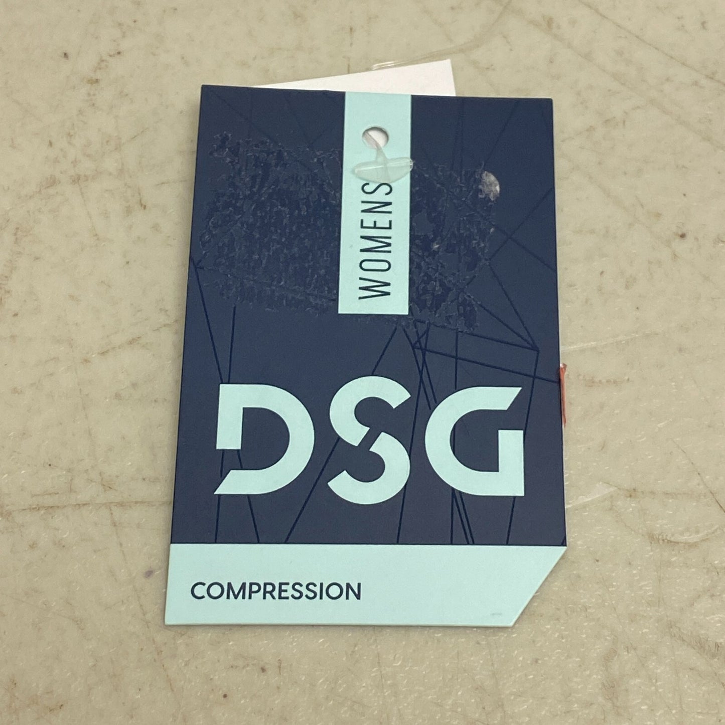 DSG Women's 5" Compression Short Pure White Solid Athletic Compressi DAW21500WP