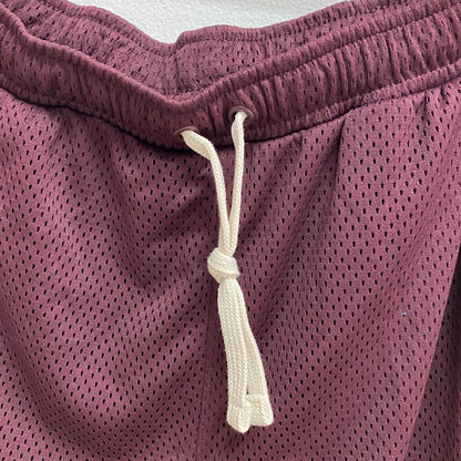 DSG Men's 6" Relaxed Mesh Rec Short Team Burgundy/Light Sand Training DAM23105