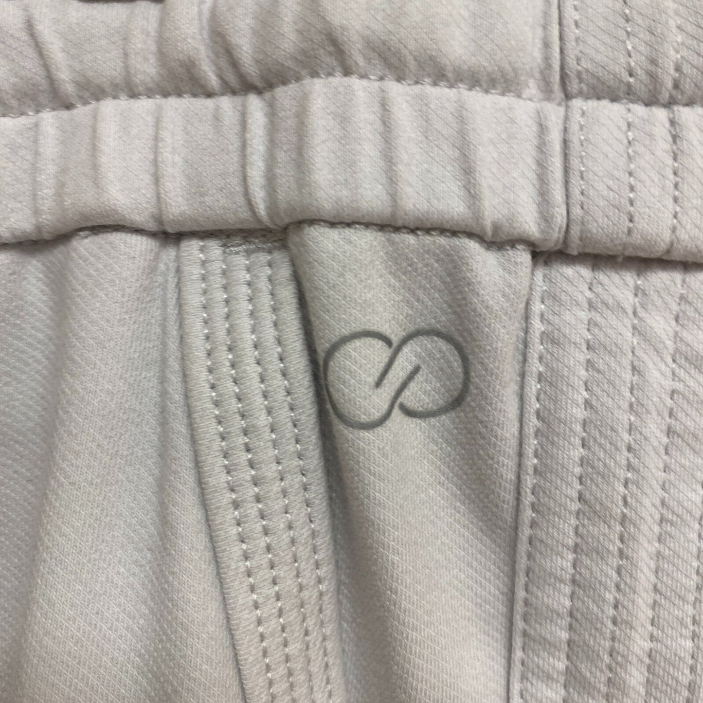 Calia Womens Twill Trapunto Jogger Nimbus Cloud Solid Stylish WAX12278