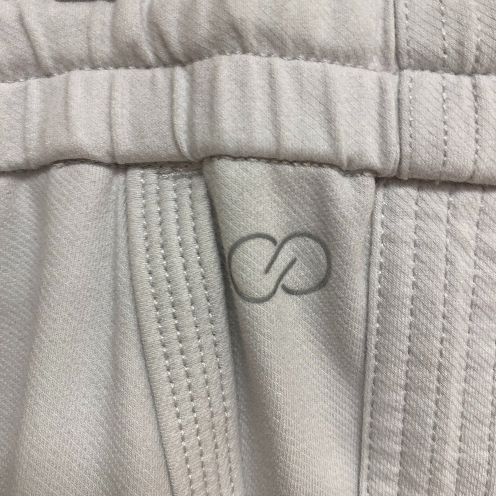 Calia Womens Twill Trapunto Jogger Nimbus Cloud Solid Stylish WAX12278