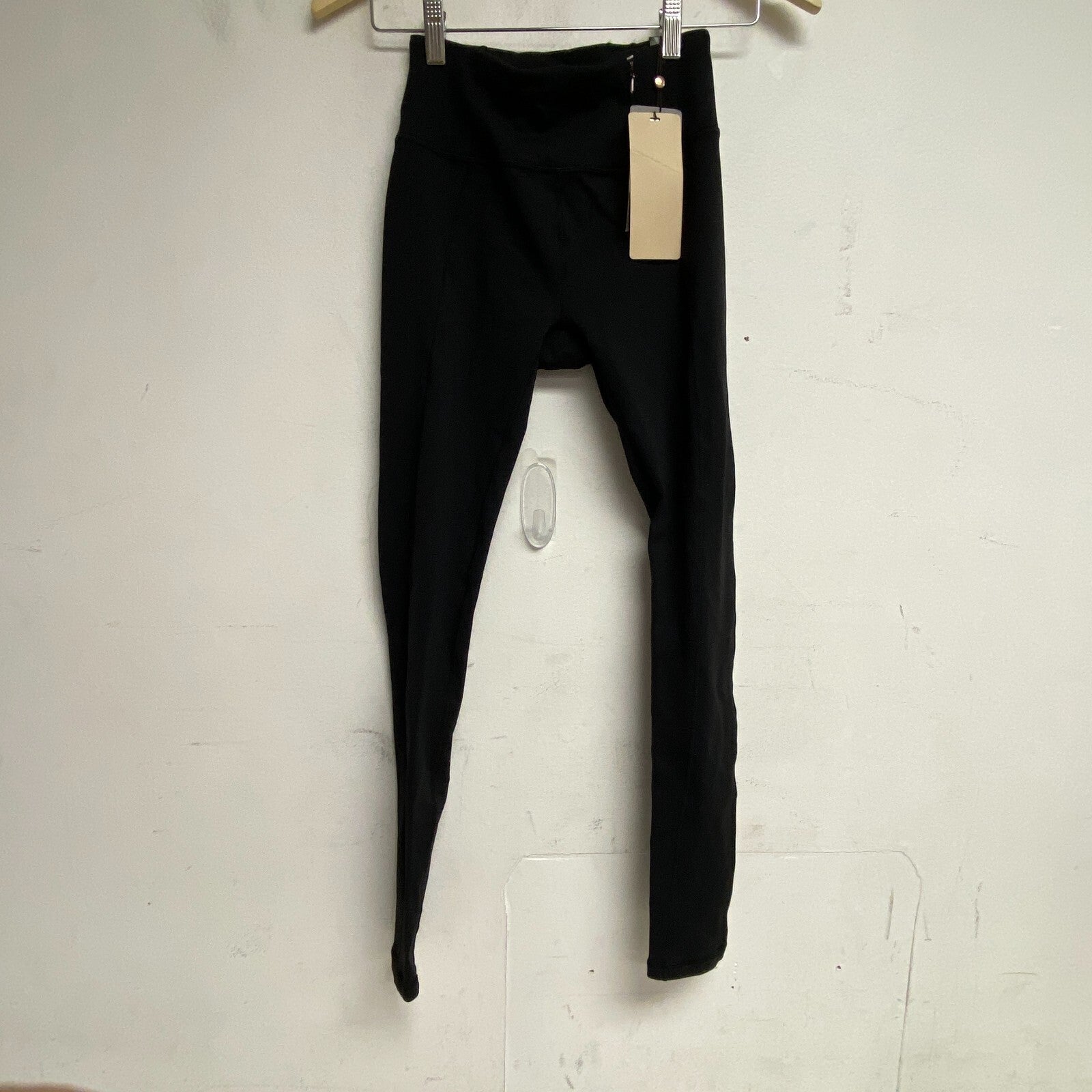 Calia Women Essential Collection High-Rise Legging Full Len Pure Black WAX12123