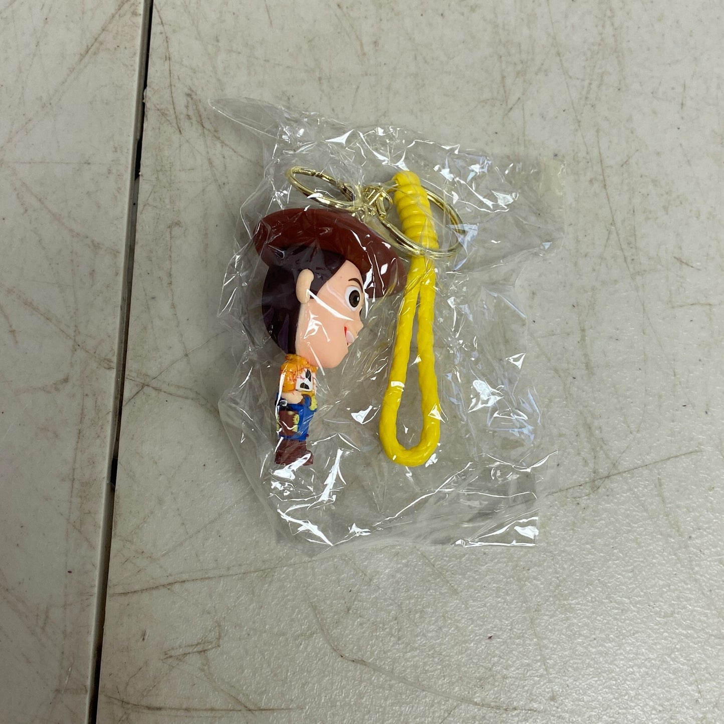 Disney Toy Story Woody 3D Silicone Keychains Bags Hanger Pendant Key Rings New!