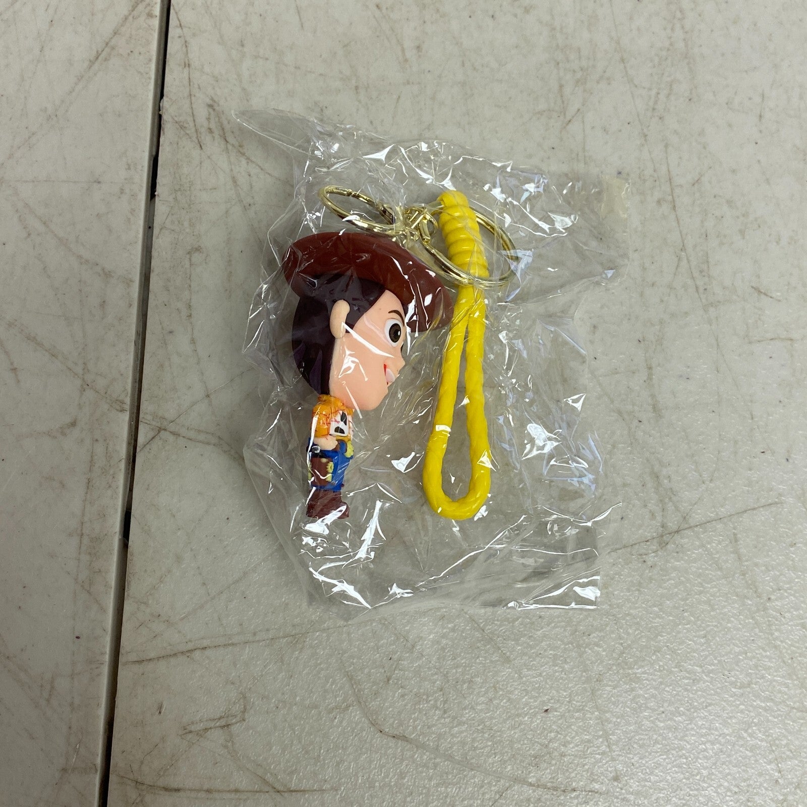 Disney Toy Story Woody 3D Silicone Keychains Bags Hanger Pendant Key Rings New!