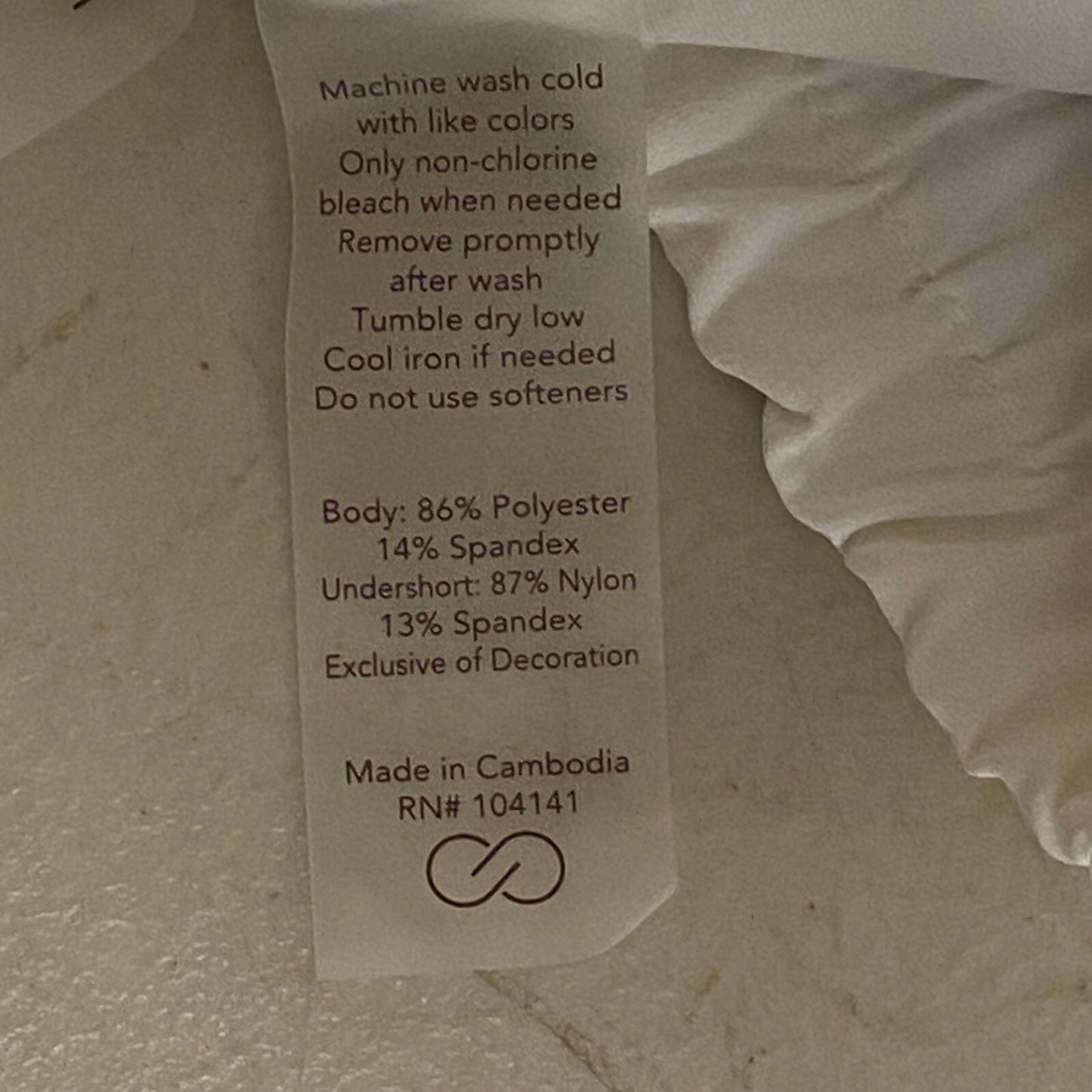 Calia Womens Mid Rise 2 in 1 Key Item Short Pure White WAX12377W BRAND NEW