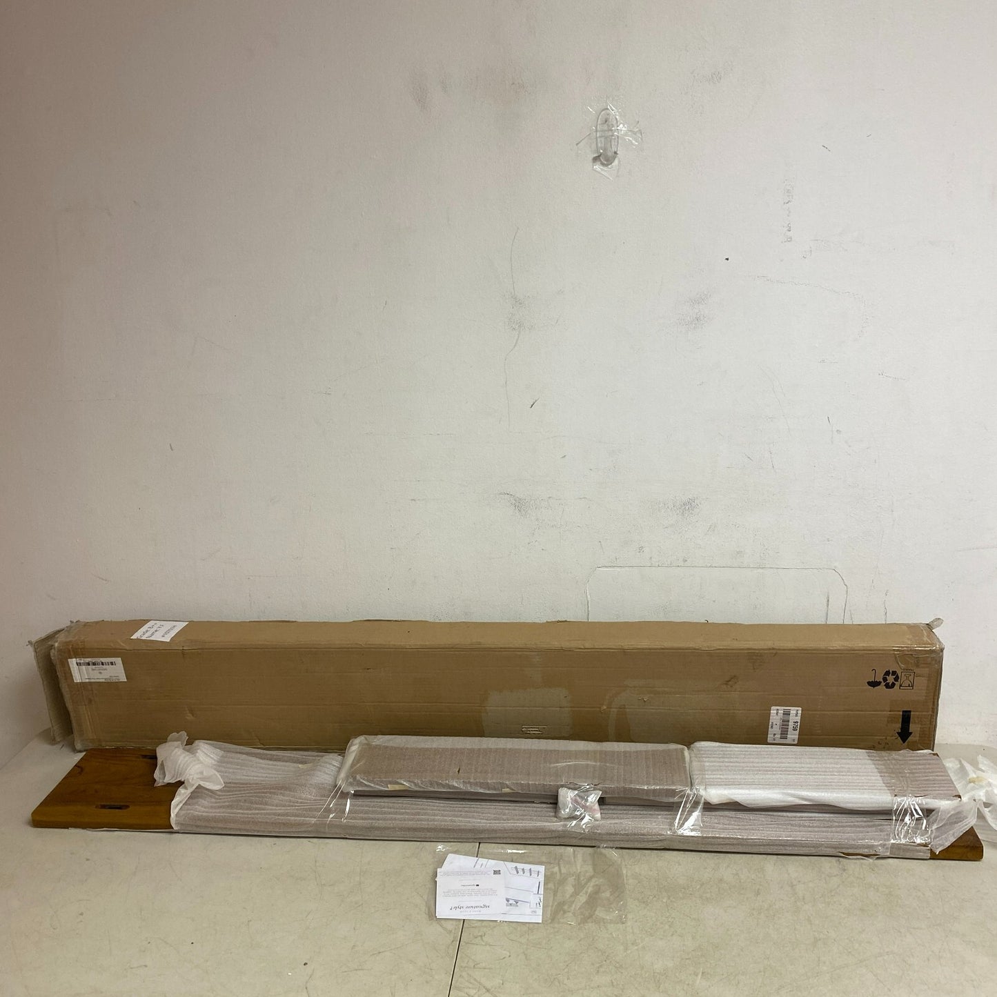 Signature Hardware Wulan Hanging Bathroom Shelf Four Tier Shelves Natural Teak