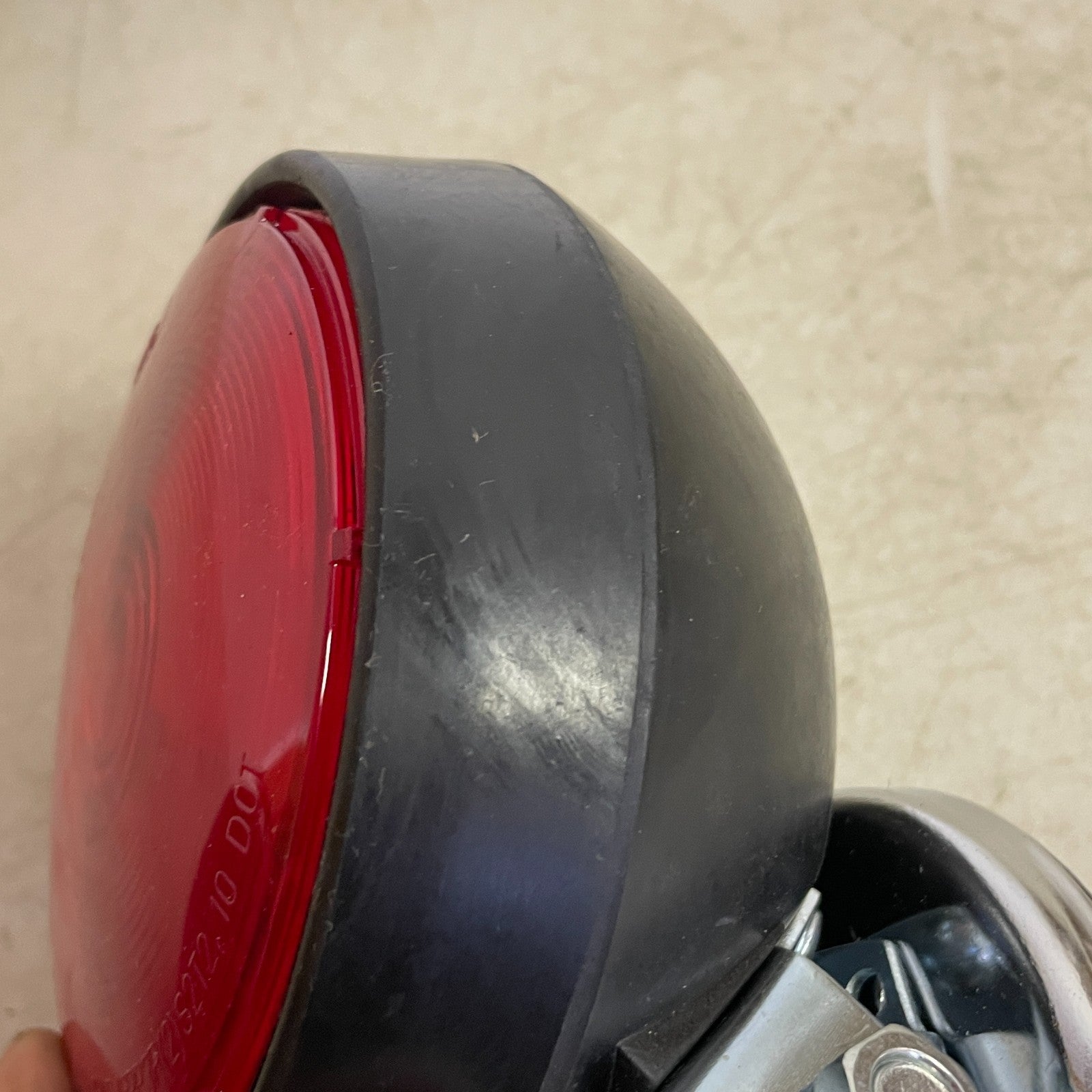 Grote Heavy‑Duty Magnetic Towing Lamp Kit Red 4‑Pole 65402‑4