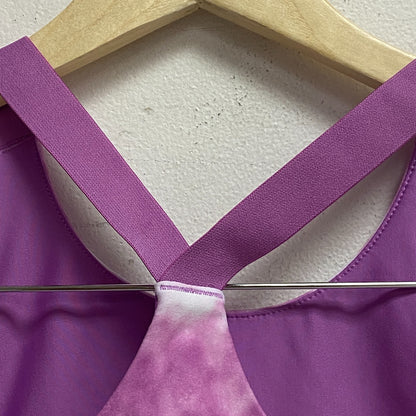 DSG Girls Performance Swim Aspire Bra Top PRT Stripe Dye Pink DAG11700PRTXG