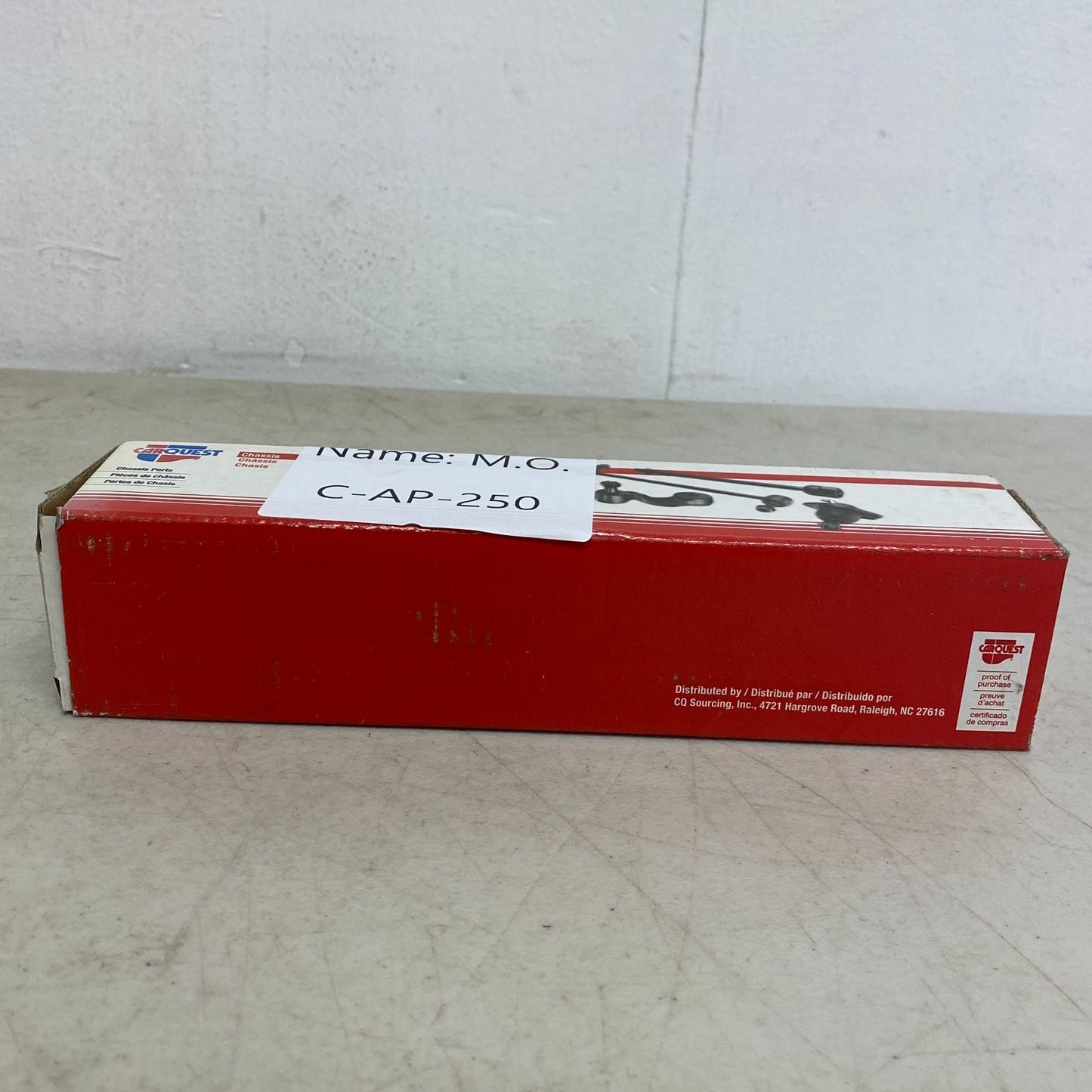 Carquest/Driveworks Front Inner Steering Tie Rod End  DW‑EV162 For Nissan