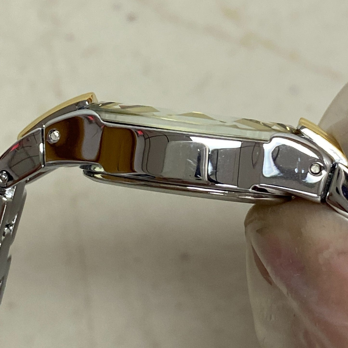 armitron womens watch 1Jewel Runs New Battery Swiss parts #75/3313ttg