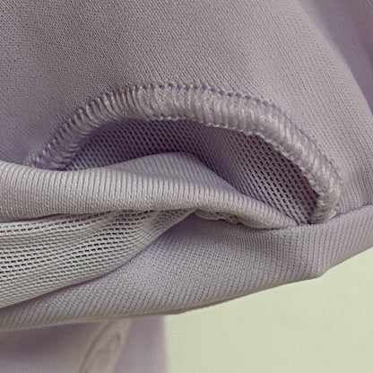 Calia Women's Shirred Cut Out One Piece Strappy Swimsuit Blooming Lilac WSA23111